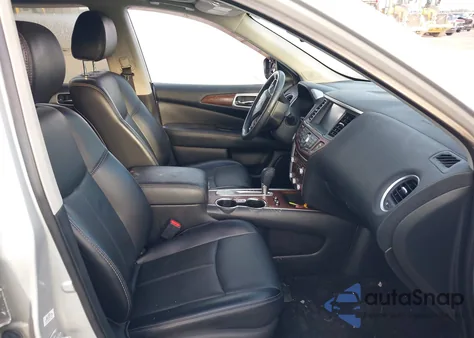 2018 Nissan Pathfinder Platinum from USA, damaged, VIN 5N1DR2MN8JC643393